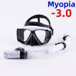 Optiline L&uuml;hin&auml;gelikkuse Snorgeldamiskomplekt Sukeldumismask L&uuml;hin&auml;gelik Ujumisprillid L&uuml;hin&auml;gelik Panoraamne Lai Vaade T&auml;iskasvanud Noored -1.0Kuni-6.0 CHINA