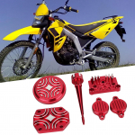 Alumiiniumist mootori kaunistuskatte komplekti osad sobivad Lifan 110cc 125cc Pit Dirt Bike'ile Punane
