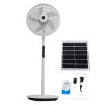 Otsikuga ventilaator 3 kiirust Vaikne Kaugjuhtimispult P&auml;ikesepatarei toitega 18000mAh Alusventilaator koduks
