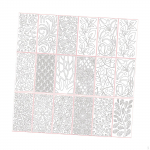 18 Pieces Stencils for Painting on Wood Templates Craft Flowers Leaves Canvas