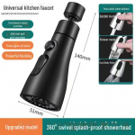 Pritsmekindel k&ouml;&ouml;gisegisti pikendaja universaalliigendi ja v&otilde;imendusotsikuga