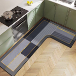 P&otilde;hjamaade kerge luksus diatomiitmuda majapidamis- L-kujuline k&ouml;&ouml;gip&otilde;randamatt Veeimavus Libisemisvastane Kiiresti kuivav ja Lihtsalt hooldatav P&otilde;randamatt 80*120*45cm