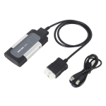 Autocom CDP+ Professional Bluetooth Auto TCS CDP Pro Plus Autocom Diagnostika Autokaablid OBD2 Diagnostikaseade BMW jaoks (Must) must