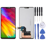 Originaal LCD-ekraan LG G7 ThinQ / G710 G710EM G710PM G710VMP jaoks koos puutepaneeli t&auml;iskoostuga(Must) must