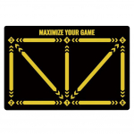 Jalgpallitreeningsmatt Vaip Dribling Futbol Voetbal Treeningsmatid Vaip Laste Jalgpall Siseruumide Varustus Vastupidav Libisemisvastane Kokkupandav kollane