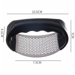 Roostevaba terasest k&auml;sitsi k&uuml;&uuml;slaugupress - Multifunktsionaalne k&ouml;&ouml;git&ouml;&ouml;riist k&uuml;&uuml;slaugu tampimiseks, purustamiseks ja hakkimiseks must