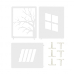 3 tk/komplekt Fotograafia Taustaplaat Valguse ja Varju Plaadid Foto Lauaplaadi Taustad Aken