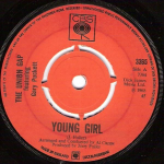 7-tolliline plaat GARY PUCKETT & THE UNION GAP - Young Girl 3365 CBS 1968 UK Rock Kasutatud
