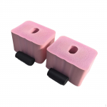 2Pcs Sponge Push up Bar Hand/Wrist Protector Non Slip Men Women Support Pad Soft Fitness Pushup sinine