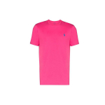Polo Ralph Lauren Logo Tikitud Vabaaja &Uuml;mmarguse Kaelusega L&uuml;hikeste Varrukatega T-s&auml;rk Meeste T-s&auml;rk Magenta 710671438-261 M