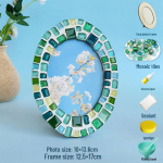 Isetegemise mosaiikfotoraami komplekt lastele - 5 kuni 8 tolli