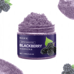 Blackberry Sugar body Scrub gently cleanses and exfoliates, making the skin smooth and tender