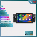 Ossuret Navi Peaseade Carplay 4G WIFI Intelligentne 7862 2din RDS Android Autoraadio Fiat Grande Punto Linea Autoraadio Multimeedia Video M&auml;ngija GPS-iga P2CP 4Core 2G 32G