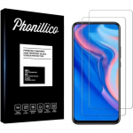Film Vitre Protection Ecran - Phonillico&reg; - Huawei P SMART Z - Pack de 2 - R&eacute;sistant aux rayures - Verre tremp&eacute;