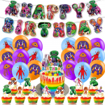 Garten of BanBan Party Supplies sisaldab lastele m&otilde;eldud Banner Cake Topper &otilde;hupalle