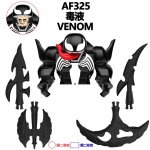 Disney ehitusklotsid Mini mudelid Tegelased Marvel Venom Kokkupandav liigutatav nukk Carnage S&uuml;mbiootiline tegevusnukk S&uuml;nnip&auml;evakingitus