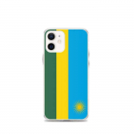 Coque T&eacute;lephone Drapeau Rwanda &ndash; iPhone 12 mini