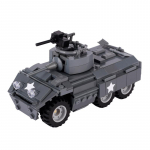 MOC II maailmas&otilde;ja USA s&otilde;jav&auml;e pealahingutank ehitusklotsid h&auml;vitaja LCM3 soomusmasin auto klotsid m&auml;nguasjad poiste kingitus