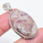 Natural Dolomite Gemstone 925 Sterling Silver Jewelry Pendant 1.97 d3z68