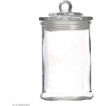 Bonbonniere en verre 14,5x8 cm