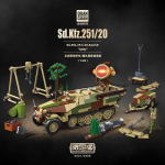 WW2 Saksa Armee Sturmgesch&uuml;tz 40 Tank Stug III.G Teine Maailmas&otilde;da Ehitusklotsid Tellised Kogumismudel Hariduslikud M&auml;nguasjad Kingitused