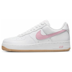 Nike Air Force 1 Low Color of the Month - Valge Roosa Unisex Tossud Kummikollane Metallik-Kuldne DM0576-101 44.5