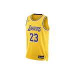 Nike NBA Los Angeles Lakers Icon Edition LeBron James 2022/23 S&auml;rk Amarillo Meeste Streetwear DN2009-733 M yellow