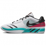 Nike Ja 1 Reverse Scratch Meeste Tennised Valge Turbo-Roheline &Uuml;likoolipuna FV5957-100 46