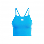 Adidas Originals Logo Triibuline Detail L&uuml;hike Tanktop Naiste Topid Sinine IN8376 S