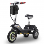 Twofish TF03 Kolmerattaline elektrit&otilde;ukeratas 500W mootor 48V15Ah aku 28km/h maksimaalne kiirus 30km maksimaalne s&otilde;iduulatus kollane