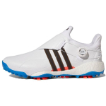 Adidas Tour360 22 Boa Nahast Libisemisvastased Vastupidavad Toetavad Madalad Golfikingad Meestele Golfikingad Valge Must Sinine GY5336 45⅓ white