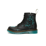 dr. Martens 1460 Vabaaja Pealuu Prindiga Vastupidavad Saapad Laste saapad Must Sinine 27077001 28