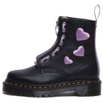 dr. Martens Nahast S&uuml;damekujulised V&auml;rvilised L&uuml;hikesed Saapad Naistele Must 31882150 37