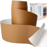 Kvaliteetne nahaparanduslint Isekleepuv Tugeva liimiga DIY Kangamaterjal Diivani Laua Tooli Autode Siseosa Istme Nahale 50x35cm brown