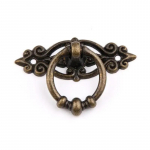 Kapp Retro K&auml;epide Ukse Antiikne Sulamist K&auml;epide Sahtli T&otilde;mber&otilde;ngas Puidust Korpuse K&auml;epide Riputusring Kodu M&ouml;&ouml;bli DIY Kaunistamiseks