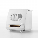 Majapidamisn&otilde;ud N&otilde;udepesumasin, mis ei vaja paigaldamist, t&auml;isautomaatne, intelligentne, desinfitseeriv ja kuivatav EU Plug valge