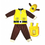 Anime Koerapatrull Laste T-s&auml;rgid P&uuml;ksid Seljakott M&uuml;ts Marshall Chase Skye Zuma Rubble Laste Patrullivormid Halloweeni Cosplay Kost&uuml;&uuml;m as the picture-XS-110