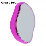 Gomme &Agrave; &Eacute;piler En Cristal - Rose Rouge - Outil R&eacute;utilisable - Nettoyage Facile - &Eacute;pilation Sans Douleur