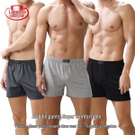 Langsha Men's Pure Cotton Loose Boxer Shorts 2XL