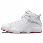 Air Jordan 6 Rings 'White Mystic Hibiscus' Jordan 322992-116 40