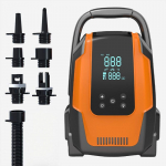 Kompaktne juhtmevaba elektriline &otilde;hupump autole, telgile, SUP-lauale, kajakile