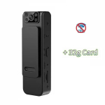 Videosalvesti HD 1080P Kantav Politsei Kehal Kantav Kaamera &Ouml;ise N&auml;gemise J&auml;relevalvekaamera Turvat&ouml;&ouml;taja Kodu jaoks Without Wifi+32g Card