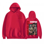 Piiratud El Matador Ilia Topuria Kaubad Hupparid Meeste R&otilde;ivad Harajuku Retro Dressipluus Vabaaja Fliis &Uuml;legabariidiline Huppar Streetwear S