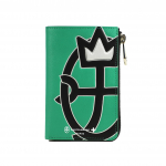 CASTELBAJAC Kahepoolne rahakott m&uuml;nditaskuga, Upura 054623, Roheline