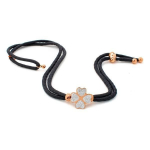 Collier - Folli Follie - 3N14T016RKC - Argent 925 - 50 cm - Couleur Ros&eacute; roosa pitsiv&auml;rv