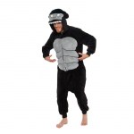 Gorilla pidžaama t&auml;iskasvanutele m&otilde;eldud Kigurumi Onesie meeste Halloweeni cosplay kost&uuml;&uuml;m kogu kehas terve pidžaama &uuml;hes t&uuml;kis j&otilde;uluriietus XL&Other