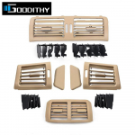 Auto Vasak Parem Keskmine Tagumine Konditsioneeri Rest AC Tuulutusava Paneeli Kate Mercedes Benz W251 R300 R320 R350 R400 R500 jaoks Left Black