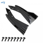 Universaalne auto eesmine tagumine p&otilde;rkeraua riba huulespoiler hajuti jaotur kriimustuskaitse s&uuml;sinikkiust tiivad k&uuml;ljeseelik must