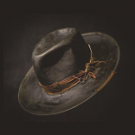 Villvildist Silinder, Riidest Kaunistus, Volangidega Retro Ja Vanaaegne Puhtast Villast Silinder. L（58-60cm）