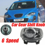 Car Gear Shift Knob Head 5/6 Speed gear shift lever stick with Gaitor Boot Cover Fit For Seat Leon 1 MK1 6 Speed